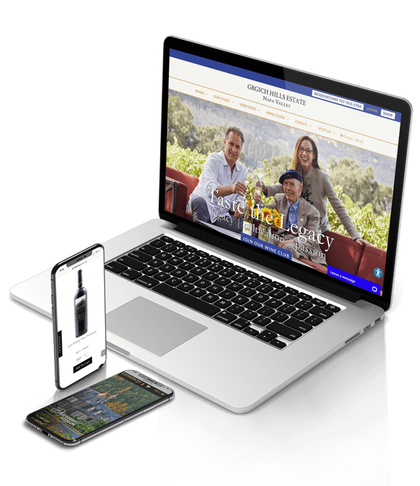 laptop-image--hill-winery-website-design