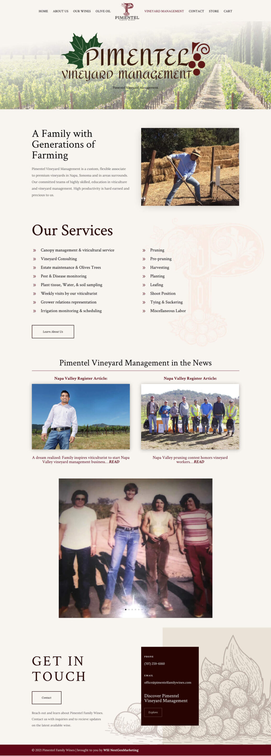 Pimentel-vineyard-management-winery-website-design