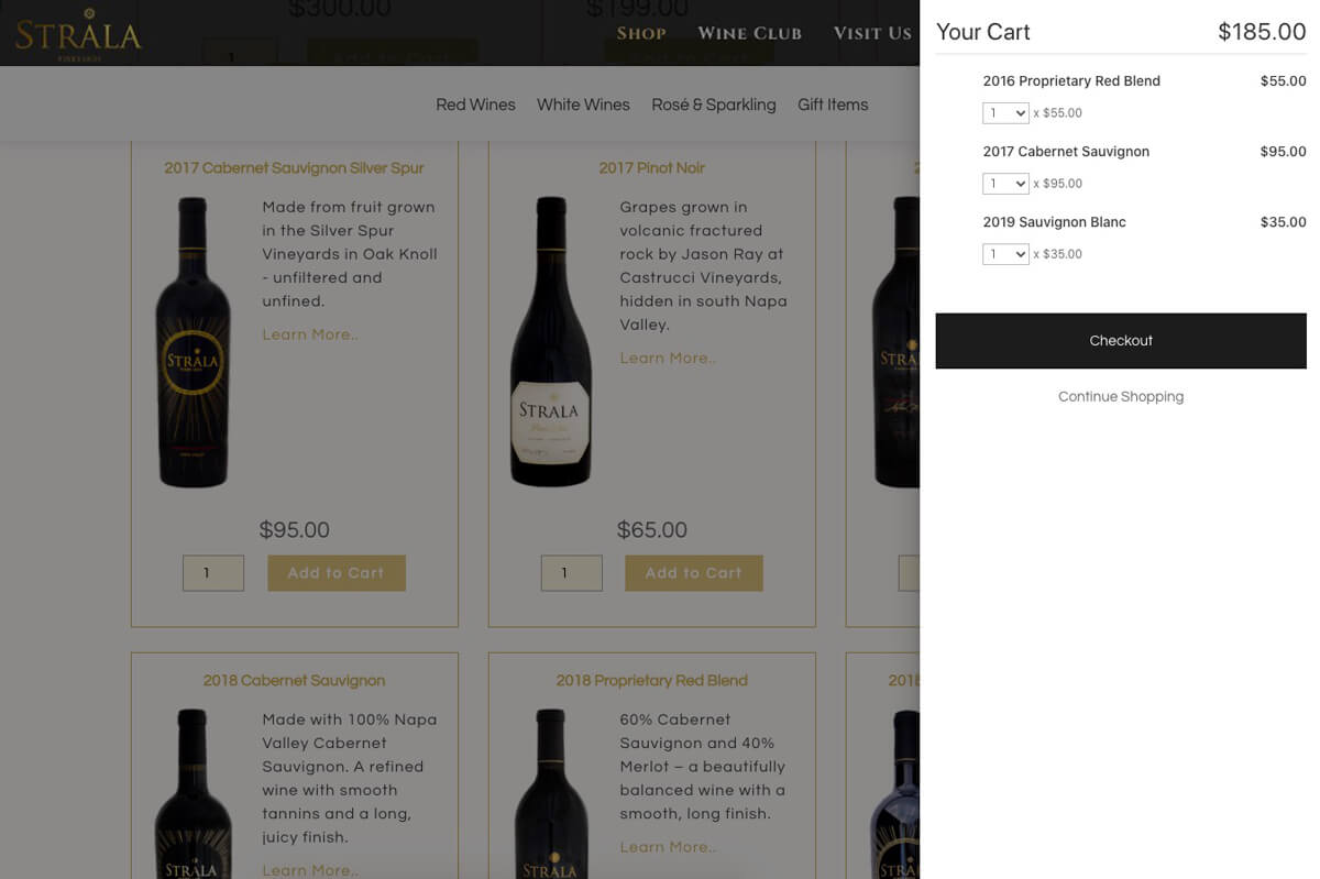 strala-vineyards-cart-winery-website