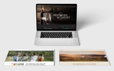 What are the essential winery webpages?