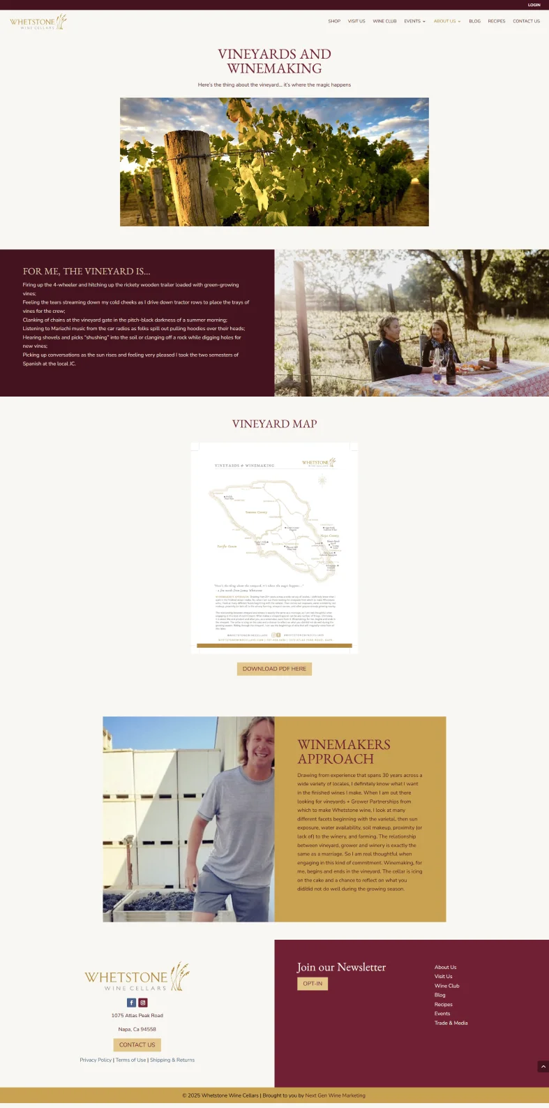 Whetstone Winemaking and vineyard Whetstone Winemaking and vineyard